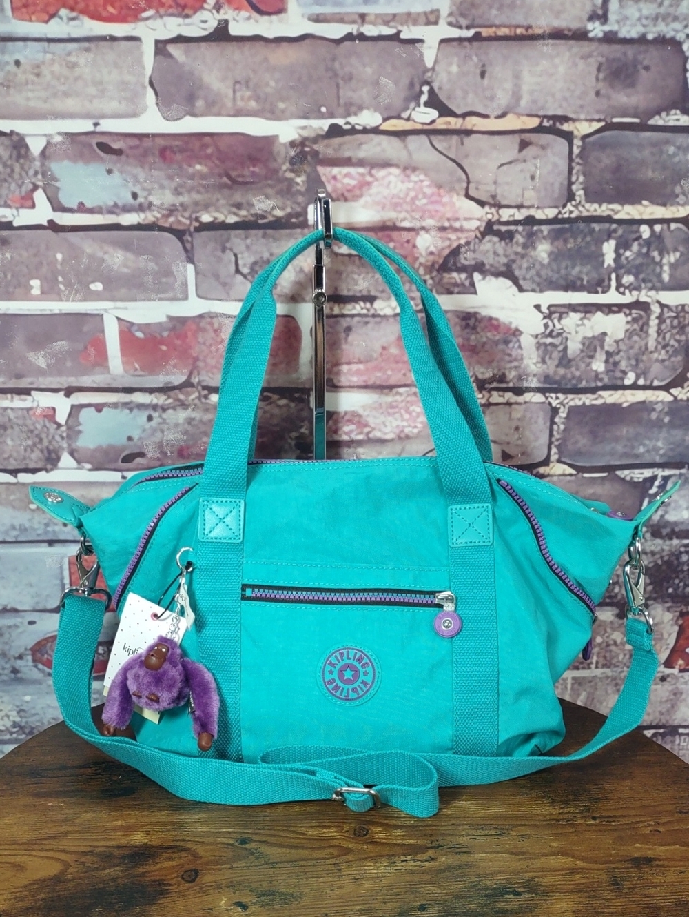 Kipling "Art" Convertible Style Satchel/Crossbody/Shoulder Bag